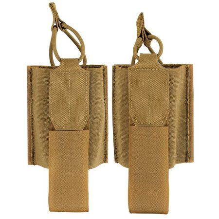CONDOR OUTDOOR PRODUCTS VAS WING POUCH set of two, L and R, COYOTE BROWN 221154-498